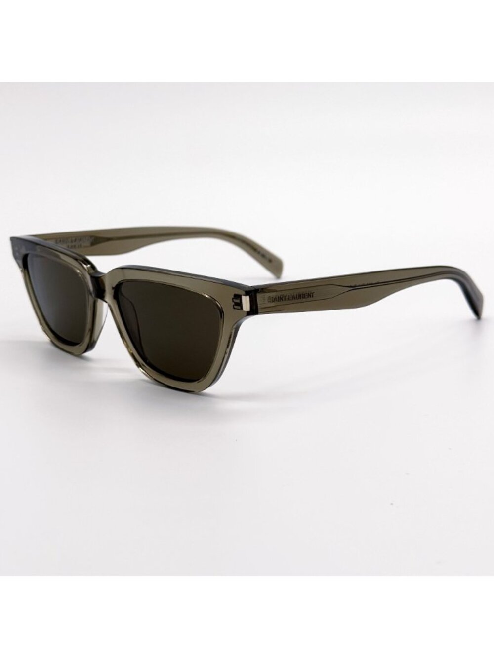 New Saint Laurent Sunglasses SL462 SULPI 020 Brown Grey Eyewear - Picture 7 of 12